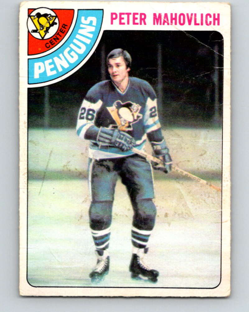 1978-79 O-Pee-Chee #51 Pete Mahovlich  Pittsburgh Penguins  V21555