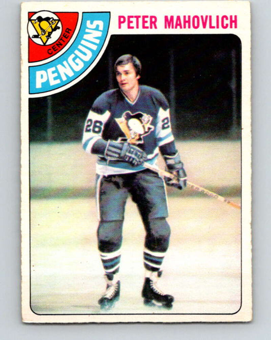 1978-79 O-Pee-Chee #51 Pete Mahovlich  Pittsburgh Penguins  V21556