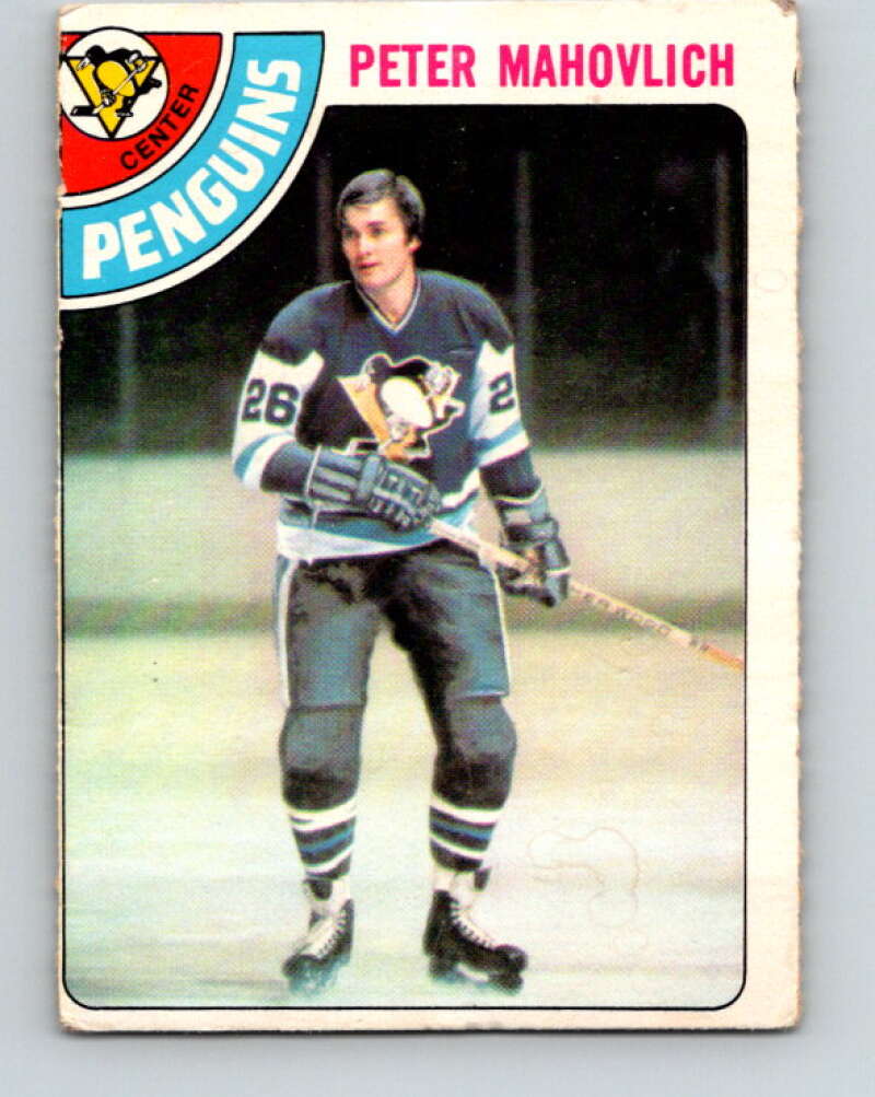 1978-79 O-Pee-Chee #51 Pete Mahovlich  Pittsburgh Penguins  V21557