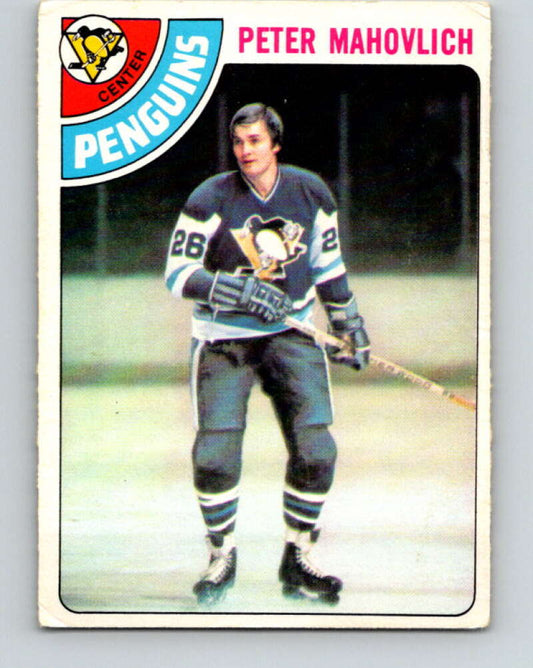 1978-79 O-Pee-Chee #51 Pete Mahovlich  Pittsburgh Penguins  V21561