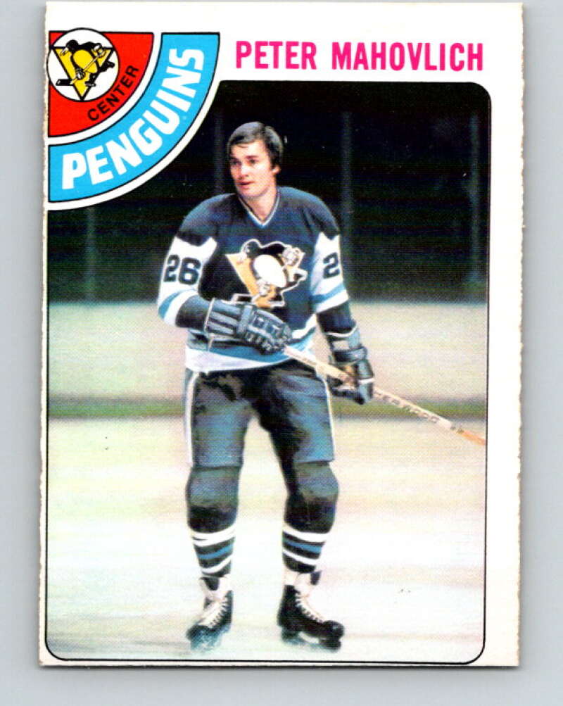 1978-79 O-Pee-Chee #51 Pete Mahovlich  Pittsburgh Penguins  V21562