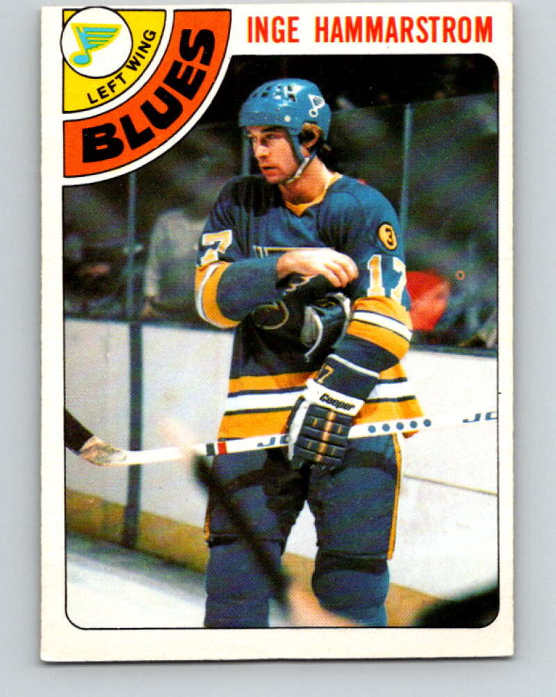 1978-79 O-Pee-Chee #53 Inge Hammarstrom  St. Louis Blues  V21589