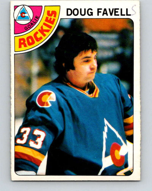 1978-79 O-Pee-Chee #54 Doug Favell  Colorado Rockies  V21594