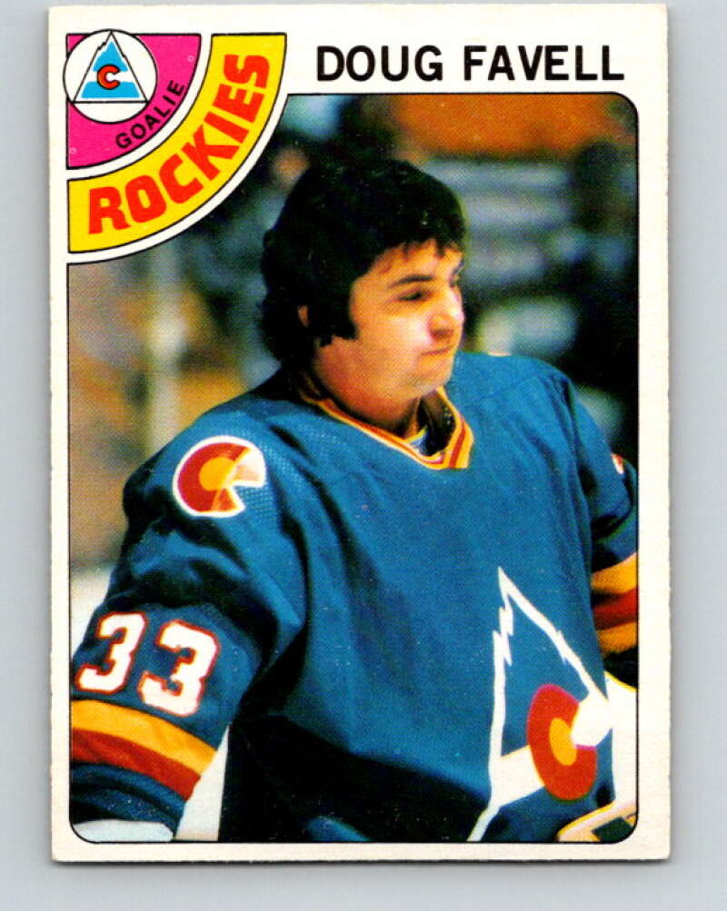 1978-79 O-Pee-Chee #54 Doug Favell  Colorado Rockies  V21596