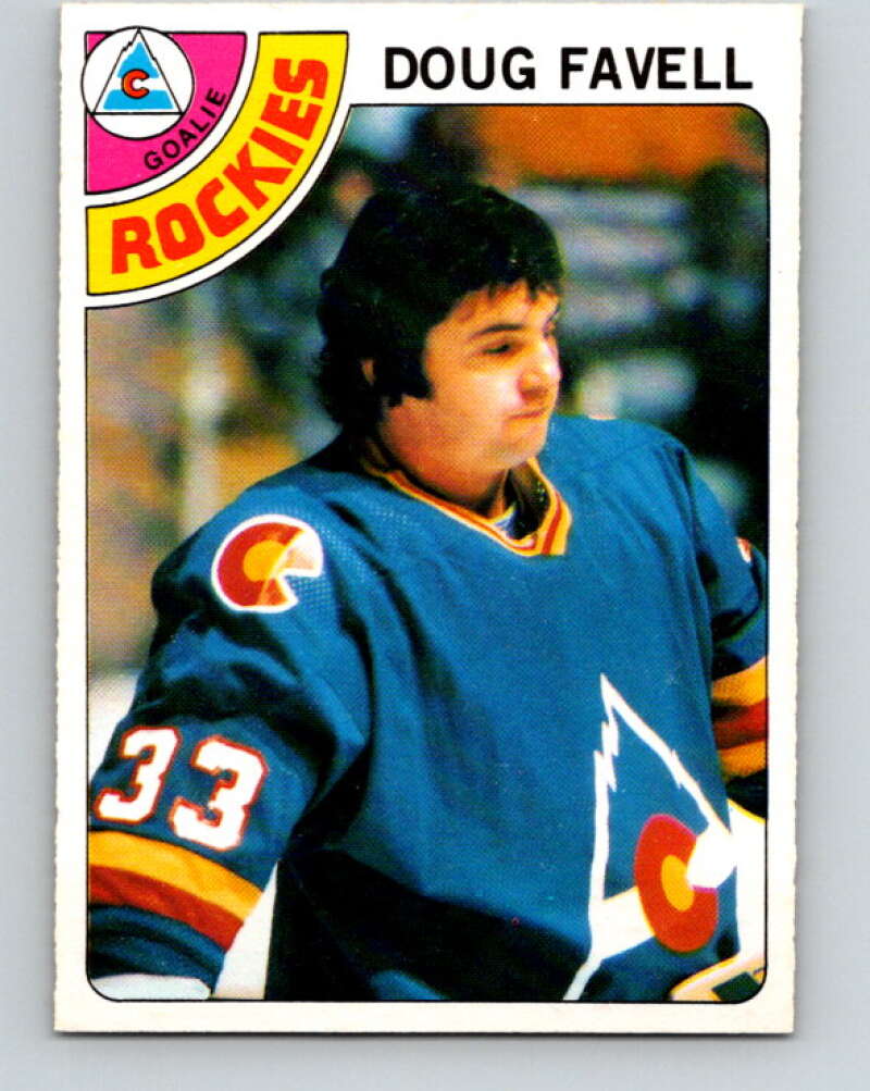 1978-79 O-Pee-Chee #54 Doug Favell  Colorado Rockies  V21597