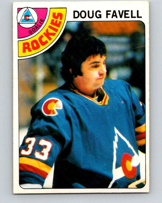 1978-79 O-Pee-Chee #54 Doug Favell  Colorado Rockies  V21601