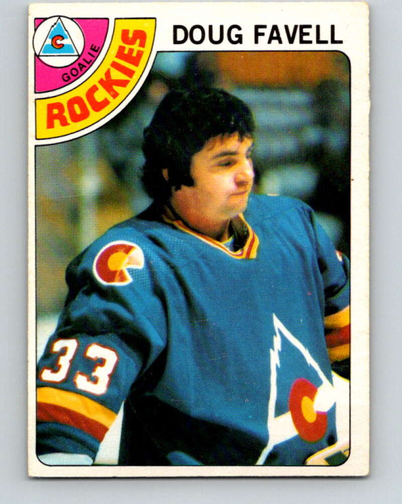 1978-79 O-Pee-Chee #54 Doug Favell  Colorado Rockies  V21602
