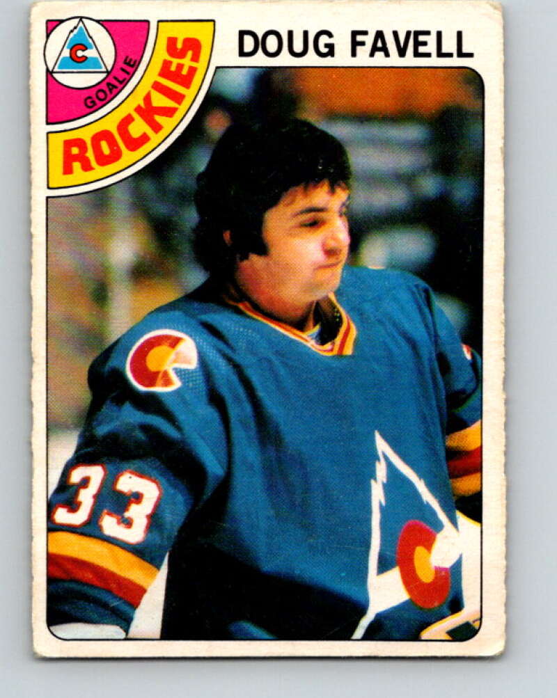 1978-79 O-Pee-Chee #54 Doug Favell  Colorado Rockies  V21605