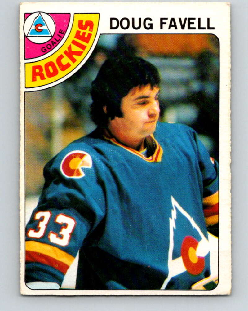 1978-79 O-Pee-Chee #54 Doug Favell  Colorado Rockies  V21606