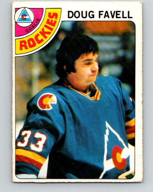 1978-79 O-Pee-Chee #54 Doug Favell  Colorado Rockies  V21606
