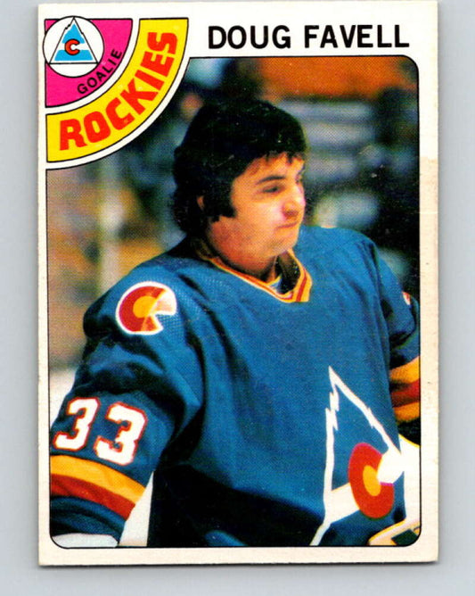 1978-79 O-Pee-Chee #54 Doug Favell  Colorado Rockies  V21607
