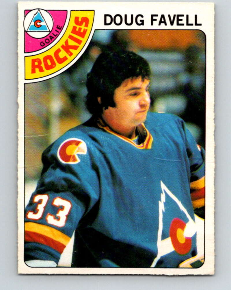 1978-79 O-Pee-Chee #54 Doug Favell  Colorado Rockies  V21610