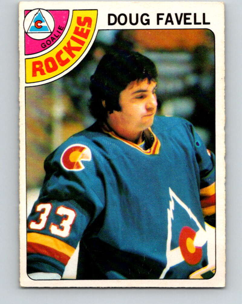 1978-79 O-Pee-Chee #54 Doug Favell  Colorado Rockies  V21611