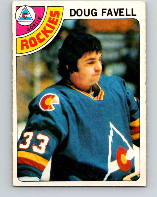 1978-79 O-Pee-Chee #54 Doug Favell  Colorado Rockies  V21611