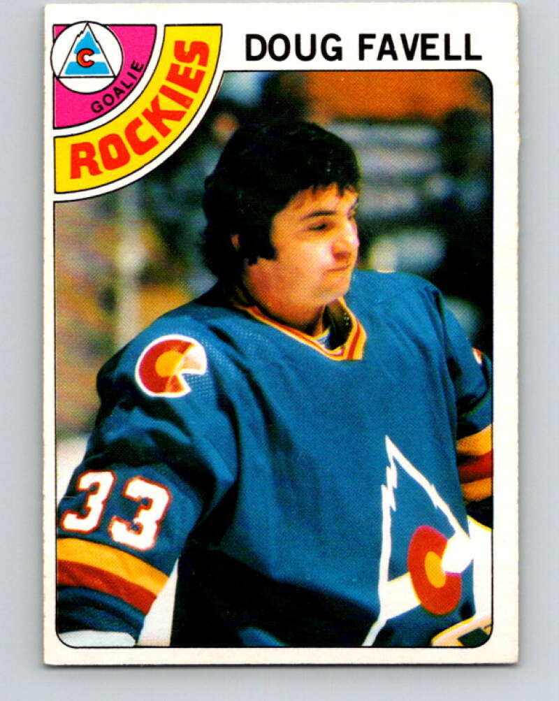 1978-79 O-Pee-Chee #54 Doug Favell  Colorado Rockies  V21612