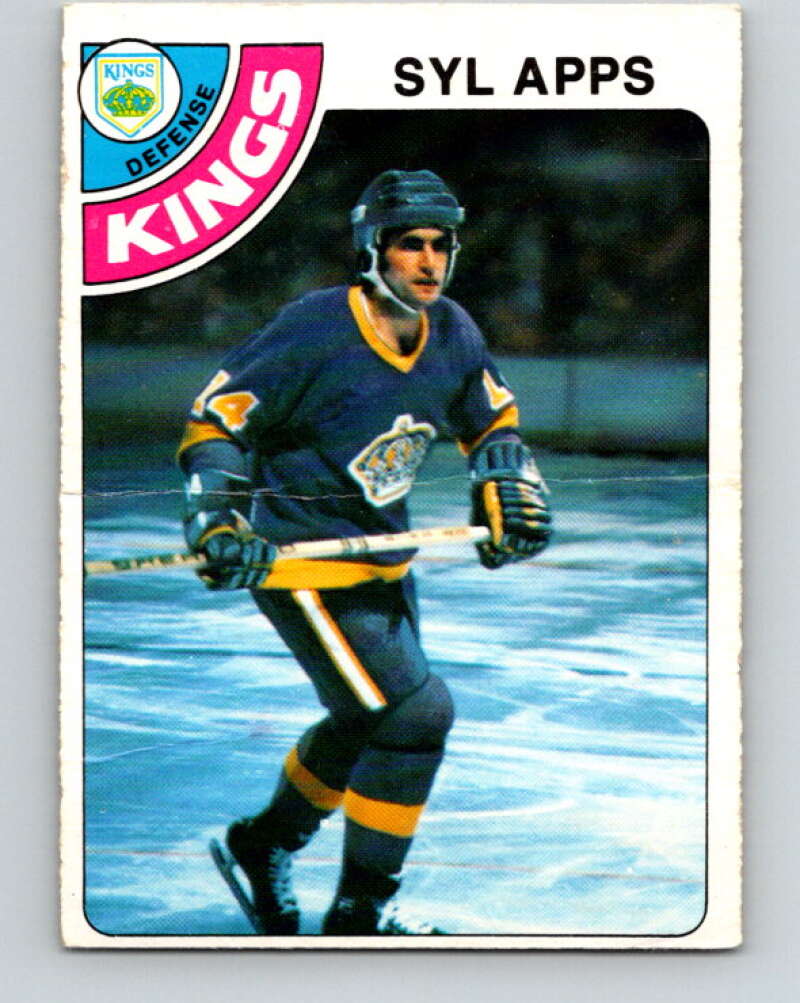 1978-79 O-Pee-Chee #56 Syl Apps Jr.  Los Angeles Kings  V21626