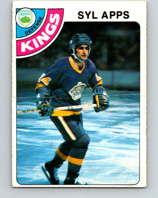 1978-79 O-Pee-Chee #56 Syl Apps Jr.  Los Angeles Kings  V21626