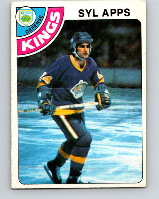 1978-79 O-Pee-Chee #56 Syl Apps Jr.  Los Angeles Kings  V21628