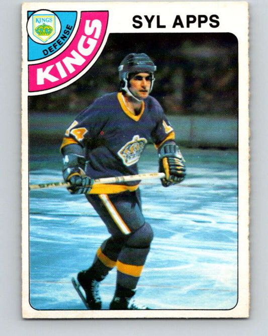 1978-79 O-Pee-Chee #56 Syl Apps Jr.  Los Angeles Kings  V21629