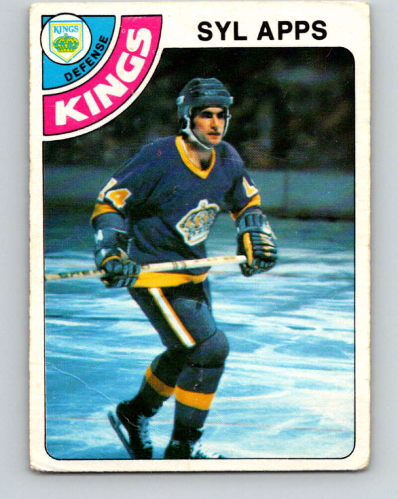 1978-79 O-Pee-Chee #56 Syl Apps Jr.  Los Angeles Kings  V21630