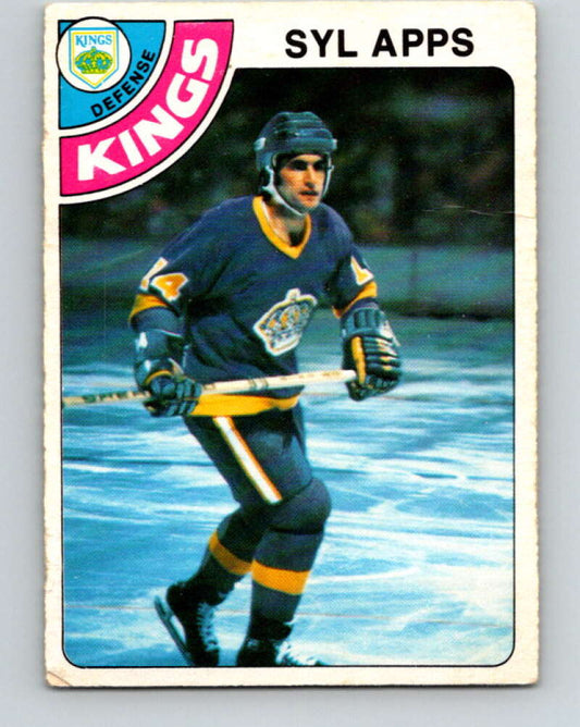 1978-79 O-Pee-Chee #56 Syl Apps Jr.  Los Angeles Kings  V21631