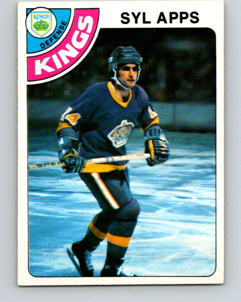 1978-79 O-Pee-Chee #56 Syl Apps Jr.  Los Angeles Kings  V21632