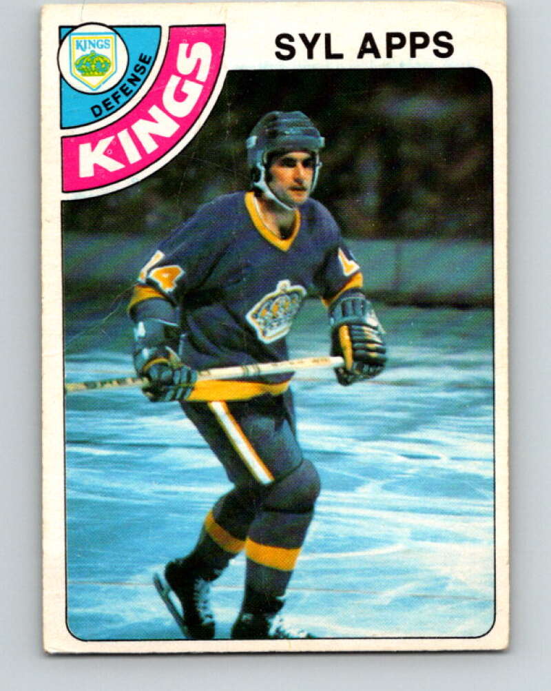 1978-79 O-Pee-Chee #56 Syl Apps Jr.  Los Angeles Kings  V21633