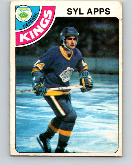 1978-79 O-Pee-Chee #56 Syl Apps Jr.  Los Angeles Kings  V21634