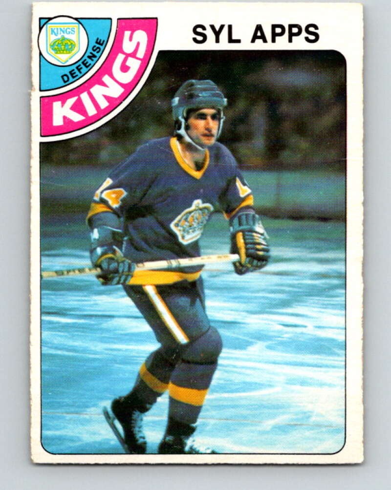 1978-79 O-Pee-Chee #56 Syl Apps Jr.  Los Angeles Kings  V21635