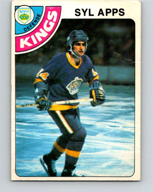 1978-79 O-Pee-Chee #56 Syl Apps Jr.  Los Angeles Kings  V21636