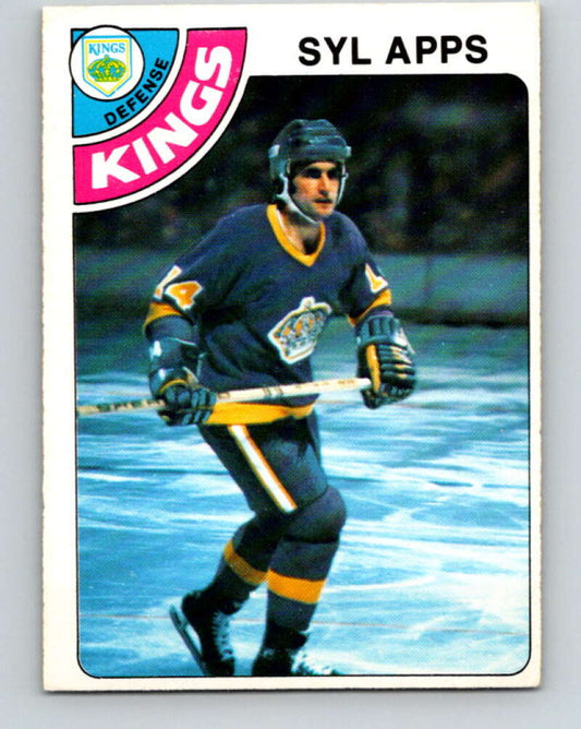 1978-79 O-Pee-Chee #56 Syl Apps Jr.  Los Angeles Kings  V21637