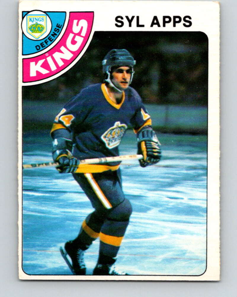 1978-79 O-Pee-Chee #56 Syl Apps Jr.  Los Angeles Kings  V21638