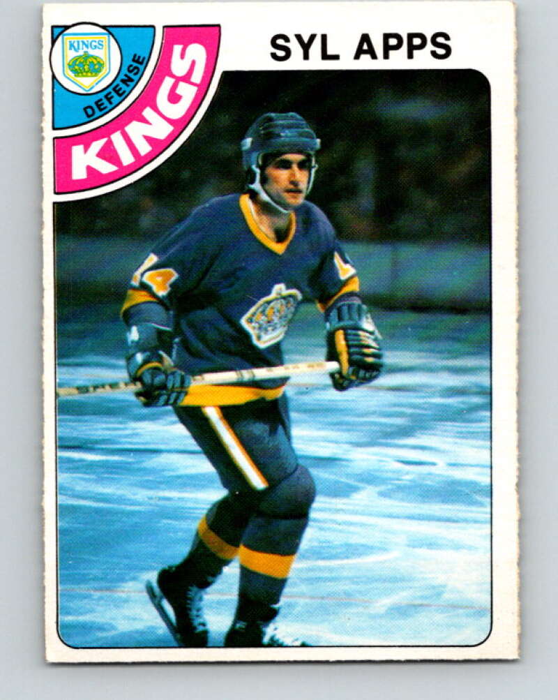 1978-79 O-Pee-Chee #56 Syl Apps Jr.  Los Angeles Kings  V21639