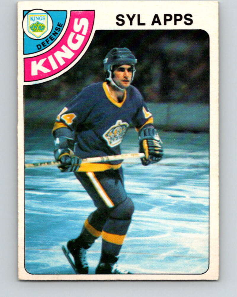 1978-79 O-Pee-Chee #56 Syl Apps Jr.  Los Angeles Kings  V21641