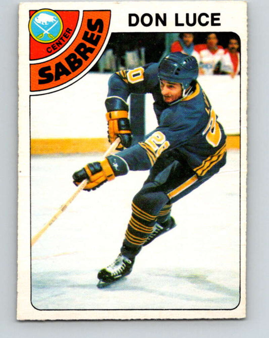1978-79 O-Pee-Chee #58 Don Luce  Buffalo Sabres  V21664