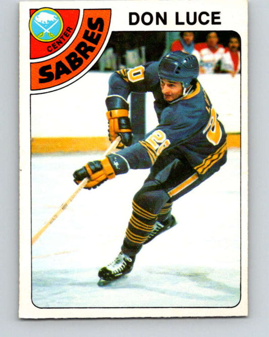 1978-79 O-Pee-Chee #58 Don Luce  Buffalo Sabres  V21672