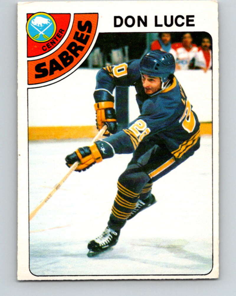 1978-79 O-Pee-Chee #58 Don Luce  Buffalo Sabres  V21673