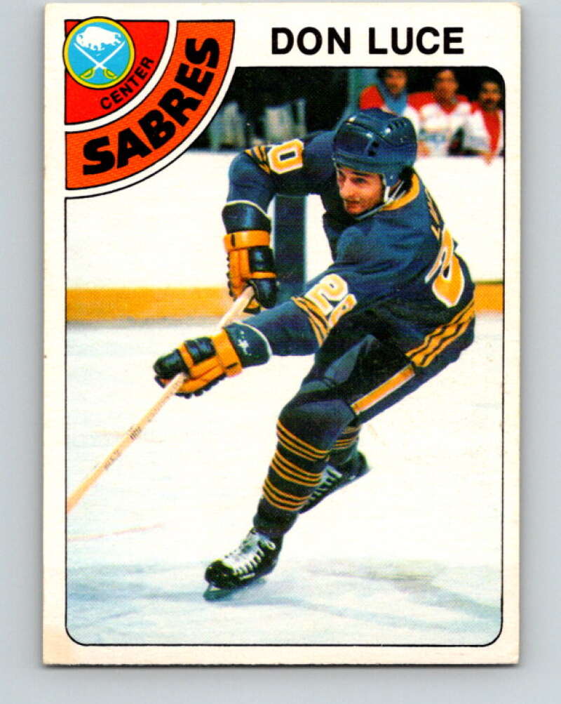 1978-79 O-Pee-Chee #58 Don Luce  Buffalo Sabres  V21674