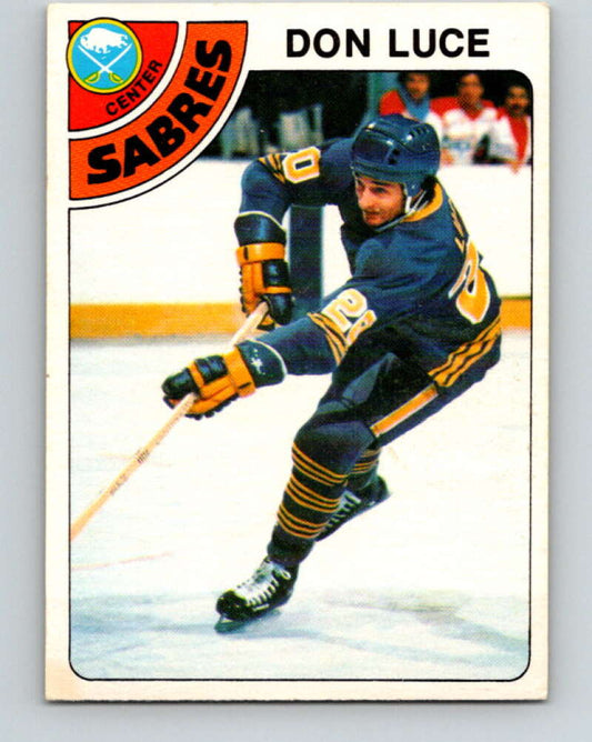 1978-79 O-Pee-Chee #58 Don Luce  Buffalo Sabres  V21674