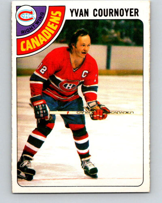 1978-79 O-Pee-Chee #60 Yvan Cournoyer  Montreal Canadiens  V21696