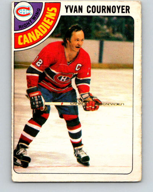 1978-79 O-Pee-Chee #60 Yvan Cournoyer  Montreal Canadiens  V21698