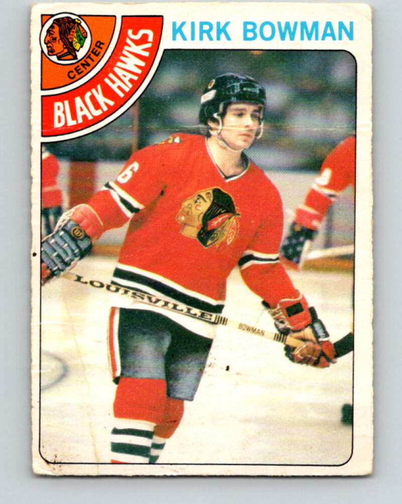 1978-79 O-Pee-Chee #61 Kirk Bowman  Chicago Blackhawks  V21700