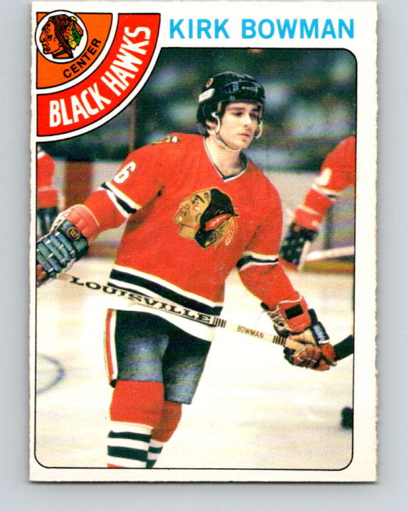 1978-79 O-Pee-Chee #61 Kirk Bowman  Chicago Blackhawks  V21701