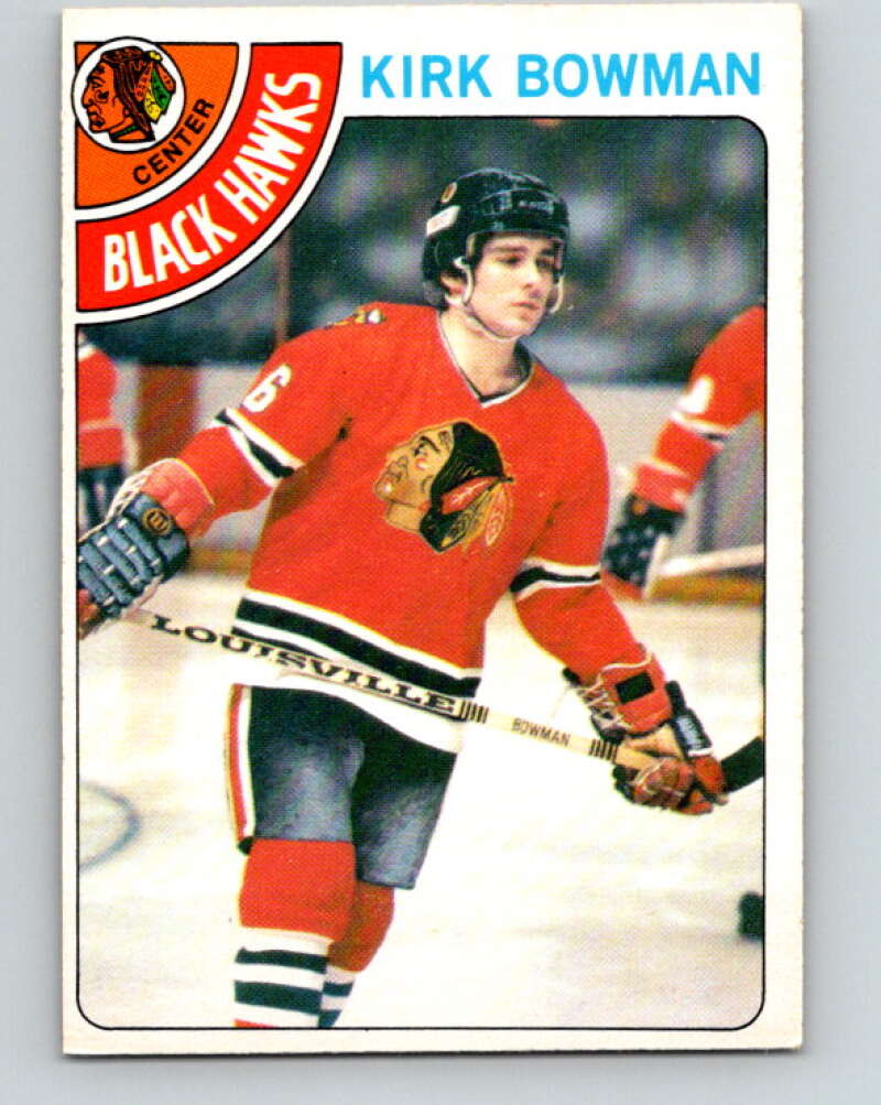 1978-79 O-Pee-Chee #61 Kirk Bowman  Chicago Blackhawks  V21704