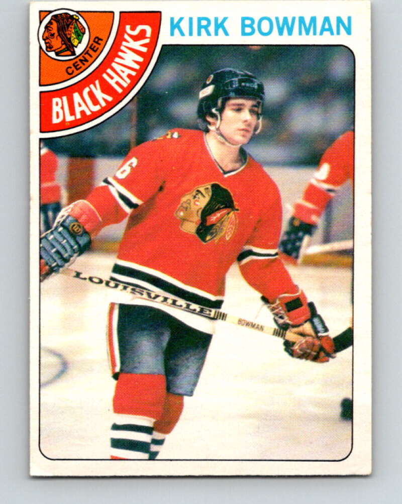 1978-79 O-Pee-Chee #61 Kirk Bowman  Chicago Blackhawks  V21706