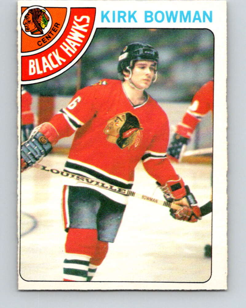 1978-79 O-Pee-Chee #61 Kirk Bowman  Chicago Blackhawks  V21717