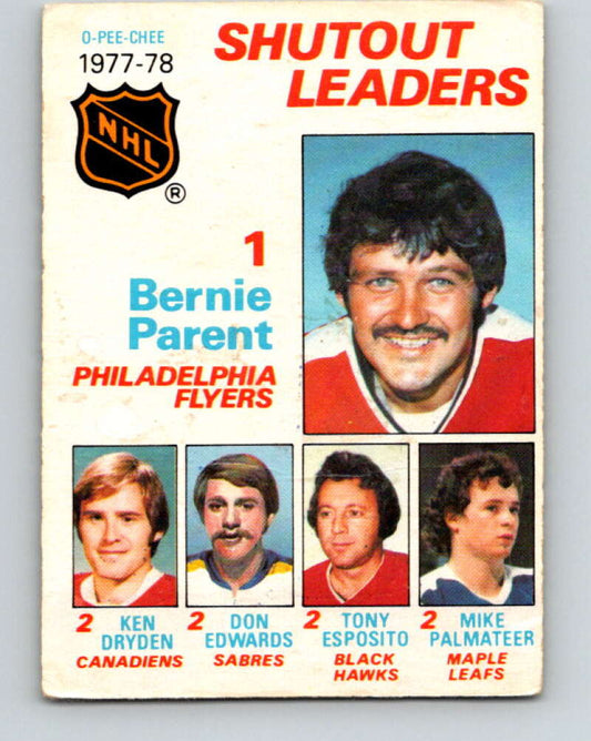 1978-79 O-Pee-Chee #70 Parent/Dryden/Edwards/Esposito/Palmateer  V21833