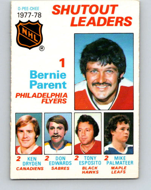 1978-79 O-Pee-Chee #70 Parent/Dryden/Edwards/Esposito/Palmateer  V21835