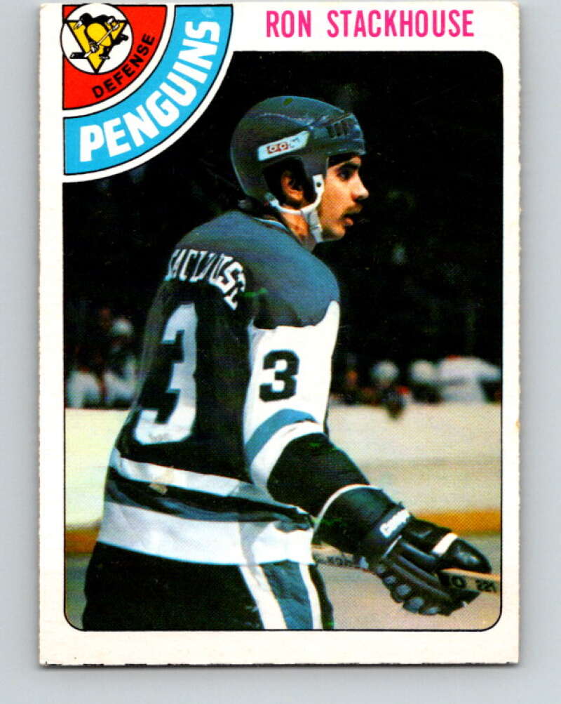 1978-79 O-Pee-Chee #72 Ron Stackhouse  Pittsburgh Penguins  V21863