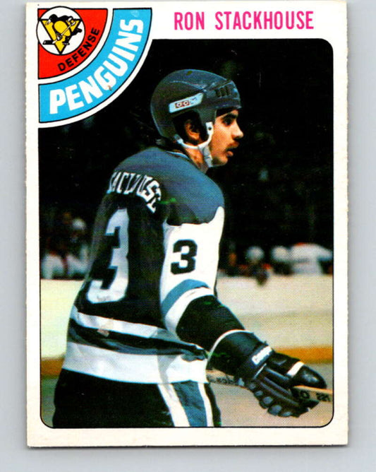 1978-79 O-Pee-Chee #72 Ron Stackhouse  Pittsburgh Penguins  V21864